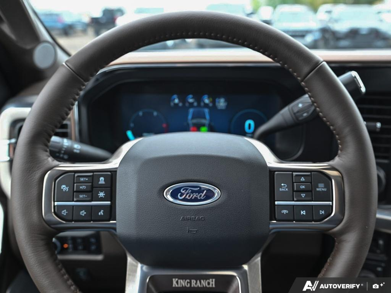 NEW 2026 Ford F-350 Super Duty King Ranch DRW - Agate Black/marsh Grey Accent Exterior / JAVA LEATHER Interior - $127,903 - Stock #E60579 - VIN 1FT8W3DMXTEE36829 - Photo 14