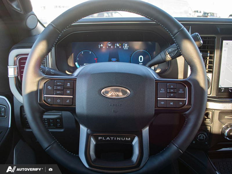NEW 2026 Ford F-350 Super Duty Platinum - Argon Blue Metallic Exterior / BLACK LEATHER Interior - $123,266 - Stock #D60075 - VIN 1FT8W3BTXTEC87400 - Photo 14