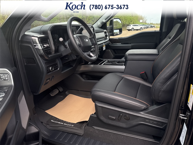 NEW 2026 Ford F-350 Super Duty Lariat - Agate Black Exterior / BAJA LEATHER TRIM Interior - $110,768 - Stock #A26168 - VIN 1FT8W3BT5TEE59106 - Photo 17