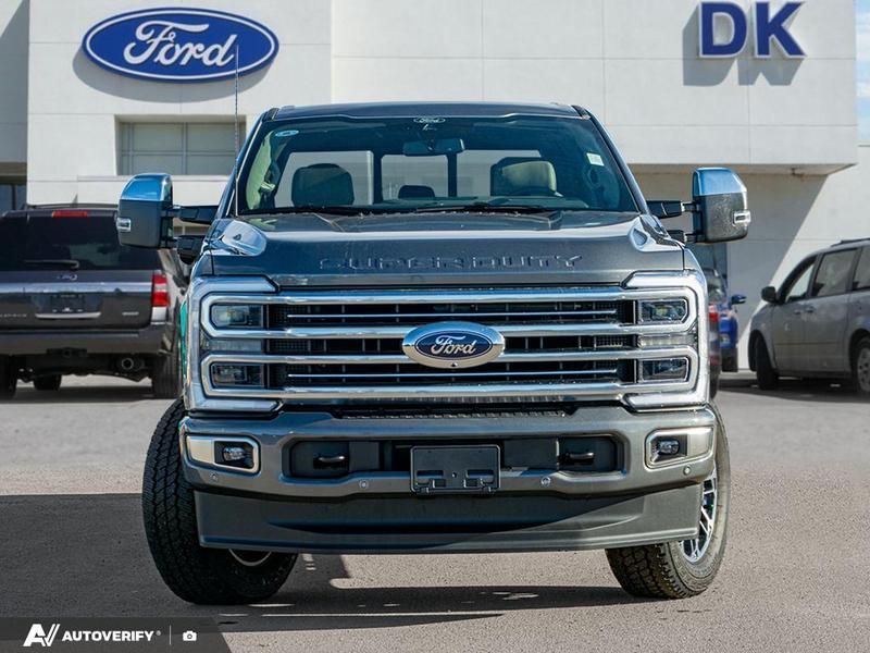 NEW 2026 Ford F-350 Super Duty Platinum - Carbonized Grey Metallic Exterior / SMOKED TRUFFLE LEATHER Interior - $126,290 - Stock #D60234 - VIN 1FT8W3BM5TEC25573 - Photo 2