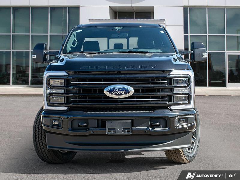 NEW 2026 Ford F-350 Super Duty Platinum - Agate Black Exterior / BLACK ONYX/BLUE LEATHER Interior - $122,298 - Stock #E60572 - VIN 1FT8W3BM9TEE28806 - Photo 2