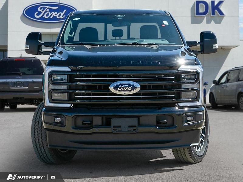 NEW 2026 Ford F-350 Super Duty Platinum - Agate Black Exterior / BLACK ONYX/BLUE LEATHER Interior - $124,761 - Stock #D60434 - VIN 1FT8W3BM6TEE29167 - Photo 2