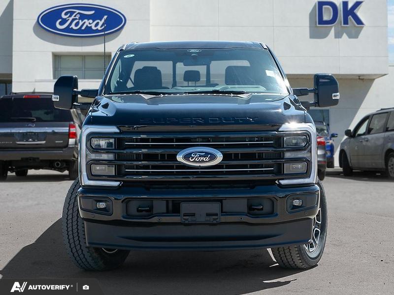 NEW 2026 Ford F-350 Super Duty Platinum - Agate Black Exterior / BLACK ONYX/BLUE LEATHER Interior - $125,361 - Stock #D60412 - VIN 1FT8W3BM0TEE29438 - Photo 2