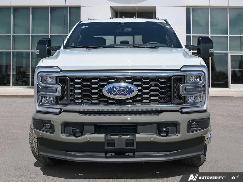 NEW 2026 Ford F-350 Super Duty King Ranch DRW - Star White/marsh Grey Accent Exterior / JAVA LEATHER Interior - $131,828 - Stock #E60586 - VIN 1FT8W3DM1TEE28795 - Photo 2