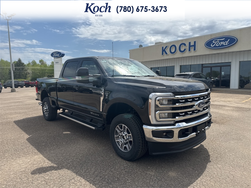 NEW 2026 Ford F-350 Super Duty Lariat - Agate Black Exterior / BAJA LEATHER TRIM Interior - $110,768 - Stock #A26168 - VIN 1FT8W3BT5TEE59106 - Photo 1