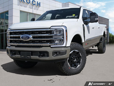 NEW 2026 Ford F-350 Super Duty King Ranch Tremor - Star White/marsh Grey Accent Exterior - $120,788 - Stock #E60144 - VIN 1FT8W3BM6TED08221