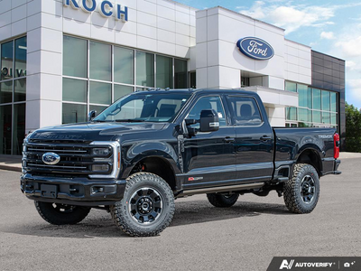 NEW 2026 Ford F-350 Super Duty Platinum Tremor - Agate Black Exterior - $127,353 - Stock #E60283 - VIN 1FT8W3BM8TED60496