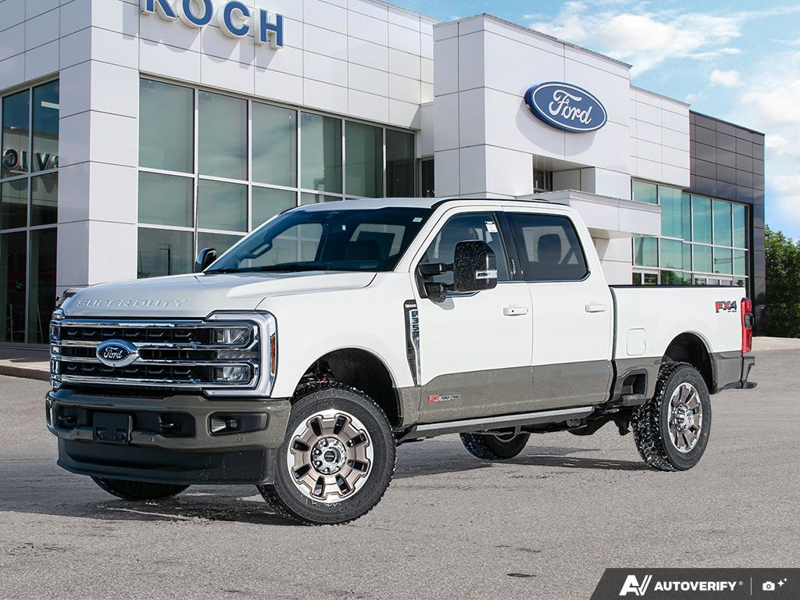 NEW 2026 Ford F-350 Super Duty King Ranch - Star White/marsh Grey Accent Exterior / JAVA LEATHER Interior - $124,937 - Stock #E60289 - VIN 1FT8W3BM9TED61950 - Photo 1