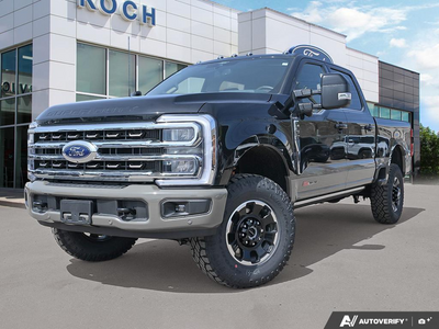 NEW 2026 Ford F-350 Super Duty King Ranch Tremor - Agate Black/marsh Grey Accent Exterior - $127,642 - Stock #E60394 - VIN 1FT8W3BM0TED77504