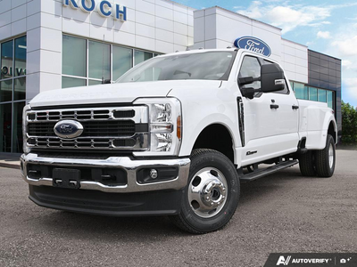 NEW 2026 Ford F-350 Super Duty XLT DRW - Oxford White Exterior - $97,219 - Stock #E60441 - VIN 1FT8W3DT0TED88541