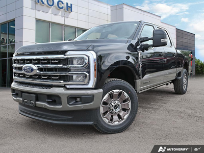 NEW 2026 Ford F-350 Super Duty King Ranch - Agate Black/marsh Grey Accent Exterior - $114,612 - Stock #E60468 - VIN 1FT8W3BT3TEE05660