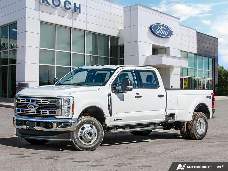 NEW 2026 Ford F-350 Super Duty XLT DRW - Oxford White Exterior / MEDIUM DARK SLATE CLOTH Interior - $93,919 - Stock #E60466 - VIN 1FT8W3DT3TEE00083 - Photo 1
