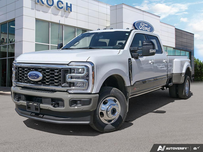 NEW 2026 Ford F-350 Super Duty King Ranch DRW - Star White/marsh Grey Accent Exterior - $131,828 - Stock #E60586 - VIN 1FT8W3DM1TEE28795