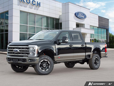 NEW 2026 Ford F-350 Super Duty King Ranch Tremor - Agate Black/marsh Grey Accent Exterior - $128,017 - Stock #E60630 - VIN 1FT8W3BM8TEE24455