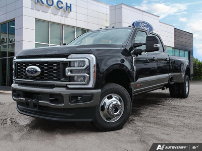 NEW 2026 Ford F-350 Super Duty King Ranch DRW - Agate Black/marsh Grey Accent Exterior - $130,953 - Stock #E60579 - VIN 1FT8W3DMXTEE36829
