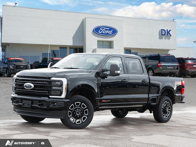 NEW 2026 Ford F-350 Super Duty Platinum - Agate Black Exterior - $124,161 - Stock #D60306 - VIN 1FT8W3BM5TED97599
