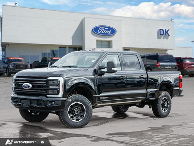 NEW 2026 Ford F-350 Super Duty Platinum - Agate Black Exterior - $125,316 - Stock #D60355 - VIN 1FT8W3BT0TEE03431