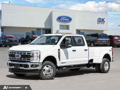 NEW 2026 Ford F-350 Super Duty XLT - Oxford White Exterior - $92,207 - Stock #D60442 - VIN 1FT8W3DT6TEE25138