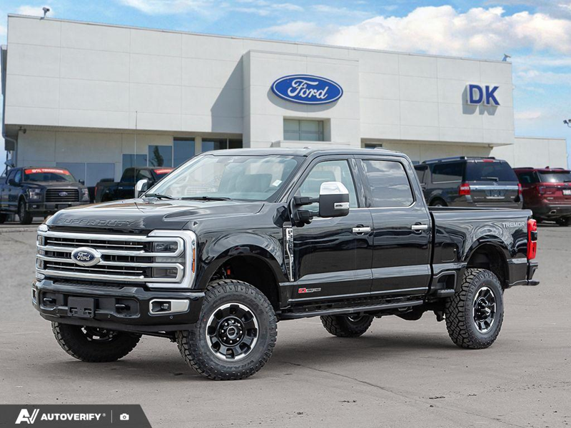 NEW 2026 Ford F-350 Super Duty Platinum - Agate Black Exterior / SMOKED TRUFFLE LEATHER Interior - $131,317 - Stock #D60574 - VIN 1FT8W3BM7TED82991 - Photo 1