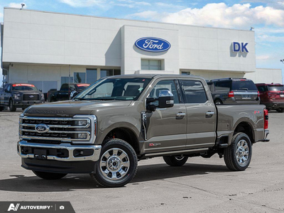 NEW 2026 Ford F-350 Super Duty King Ranch - Marsh Gray Exterior - $126,325 - Stock #D60465 - VIN 1FT8W3BM8TEE27307