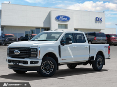 NEW 2026 Ford F-350 Super Duty Platinum - Star White Tri-coat Metallic Exterior - $125,291 - Stock #D60632 - VIN 1FT8W3BM1TED96420