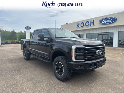NEW 2026 Ford F-350 Super Duty Platinum - Agate Black Exterior - $134,229 - Stock #A26162 - VIN 1FT8W3BM2TEE46502
