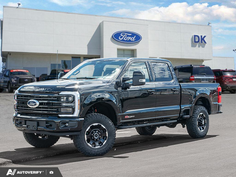 NEW 2026 Ford F-350 Super Duty Platinum - Agate Black Metallic Exterior - $122,340 - Stock #D60703 - VIN 1FT8W3BM4TED65193