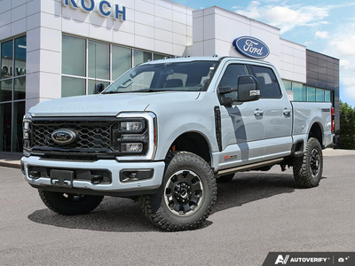 NEW 2026 Ford F-350 Super Duty Lariat - Glacier Gray Exterior - $120,967 - Stock #E60858 - VIN 1FT8W3BM7TEE76403