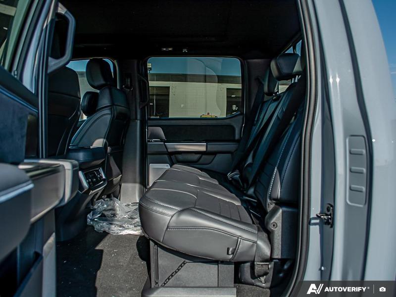 NEW 2026 Ford F-350 Super Duty Platinum Tremor - Glacier Gray Exterior / BLACK ONYX/BLUE LEATHER Interior - $128,193 - Stock #E60035 - VIN 1FT8W3BM4TEC29646 - Photo 25