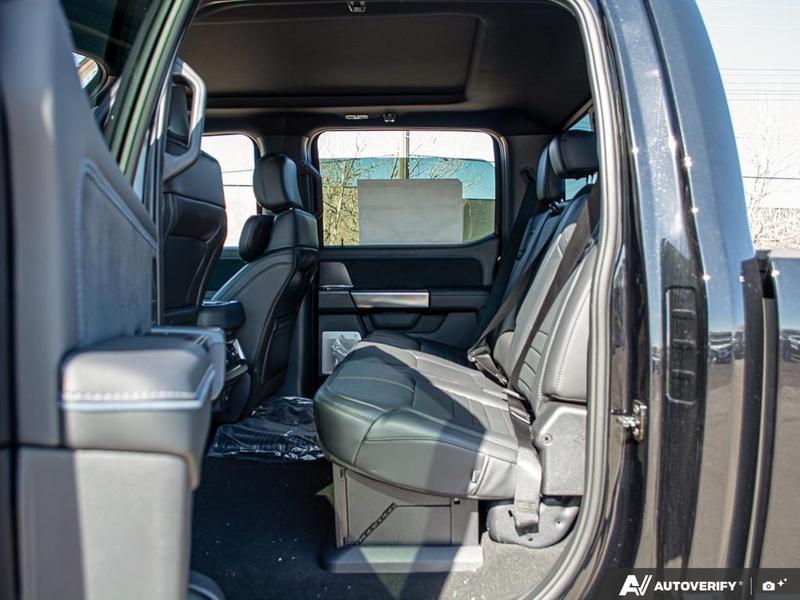 NEW 2026 Ford F-350 Super Duty Platinum - Agate Black Exterior / BLACK ONYX/BLUE LEATHER Interior - $122,298 - Stock #E60572 - VIN 1FT8W3BM9TEE28806 - Photo 25