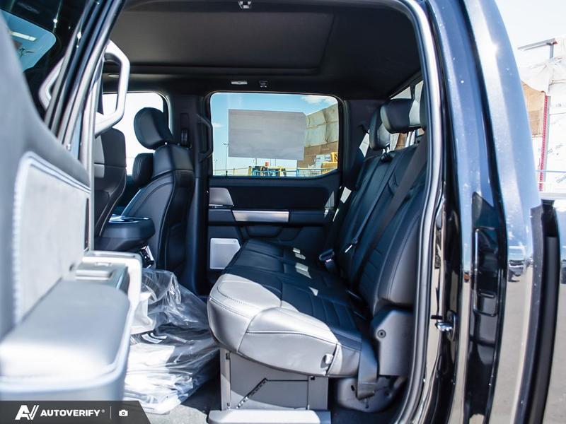 NEW 2026 Ford F-350 Super Duty Platinum - Agate Black Exterior / BLACK ONYX/BLUE LEATHER Interior - $125,361 - Stock #D60412 - VIN 1FT8W3BM0TEE29438 - Photo 25