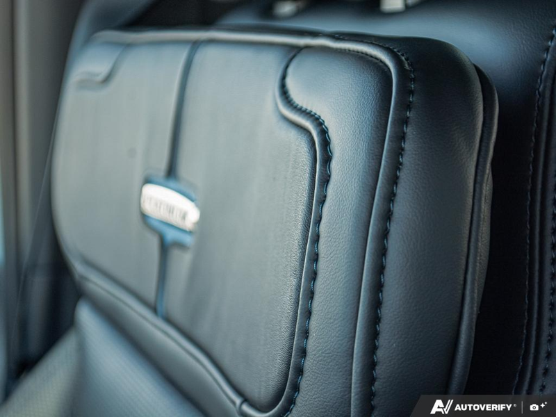 NEW 2026 Ford F-350 Super Duty Platinum - Star White Tri-coat Metallic Exterior / BLACK ONYX/BLUE LEATHER Interior - $120,989 - Stock #E60567 - VIN 1FT8W3BM4TEE27904 - Photo 24