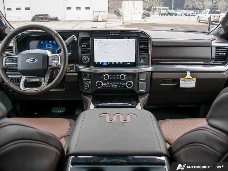 NEW 2026 Ford F-350 Super Duty King Ranch - Agate Black/marsh Grey Accent Exterior / JAVA LEATHER Interior - $122,662 - Stock #E60468 - VIN 1FT8W3BT3TEE05660 - Photo 26