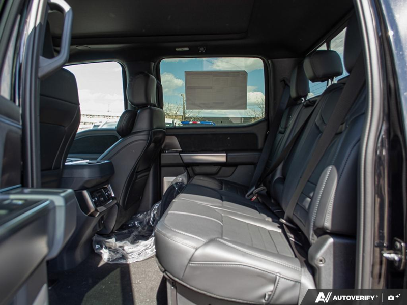 NEW 2026 Ford F-350 Super Duty Platinum Tremor - Agate Black Exterior / BLACK ONYX/BLUE LEATHER Interior - $141,353 - Stock #E60283 - VIN 1FT8W3BM8TED60496 - Photo 25