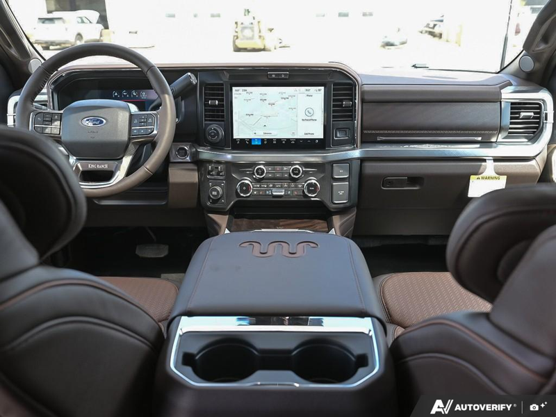 NEW 2026 Ford F-350 Super Duty King Ranch - Agate Black/marsh Grey Accent Exterior / JAVA LEATHER Interior - $136,862 - Stock #E60649 - VIN 1FT8W3BM1TEE28377 - Photo 25