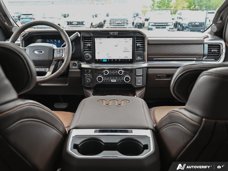 NEW 2026 Ford F-350 Super Duty King Ranch DRW - Agate Black/marsh Grey Accent Exterior / JAVA LEATHER Interior - $127,903 - Stock #E60579 - VIN 1FT8W3DMXTEE36829 - Photo 25