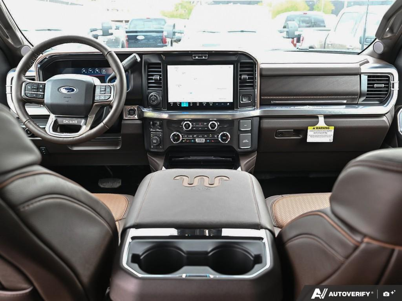 NEW 2026 Ford F-350 Super Duty King Ranch - Agate Black/marsh Grey Accent Exterior / JAVA LEATHER Interior - $124,162 - Stock #E60468 - VIN 1FT8W3BT3TEE05660 - Photo 25