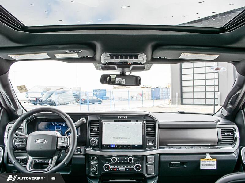 NEW 2026 Ford F-350 Super Duty Platinum - Star White Tri-coat Metallic Exterior / BLACK ONYX/BLUE LEATHER Interior - $131,716 - Stock #D60358 - VIN 1FT8W3BM1TEE07738 - Photo 27