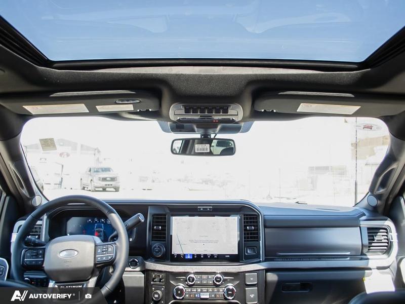 NEW 2026 Ford F-350 Super Duty Platinum - Agate Black Exterior / BLACK ONYX/BLUE LEATHER Interior - $124,761 - Stock #D60434 - VIN 1FT8W3BM6TEE29167 - Photo 27