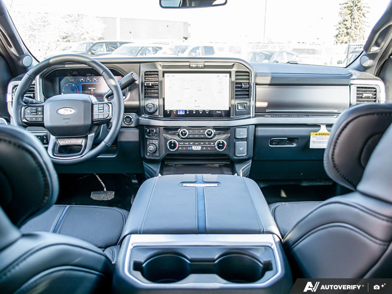 NEW 2026 Ford F-350 Super Duty Platinum Tremor - Argon Blue Metallic Exterior / BLACK ONYX/BLUE LEATHER Interior - $127,453 - Stock #E60534 - VIN 1FT8W3BMXTEE28331 - Photo 26