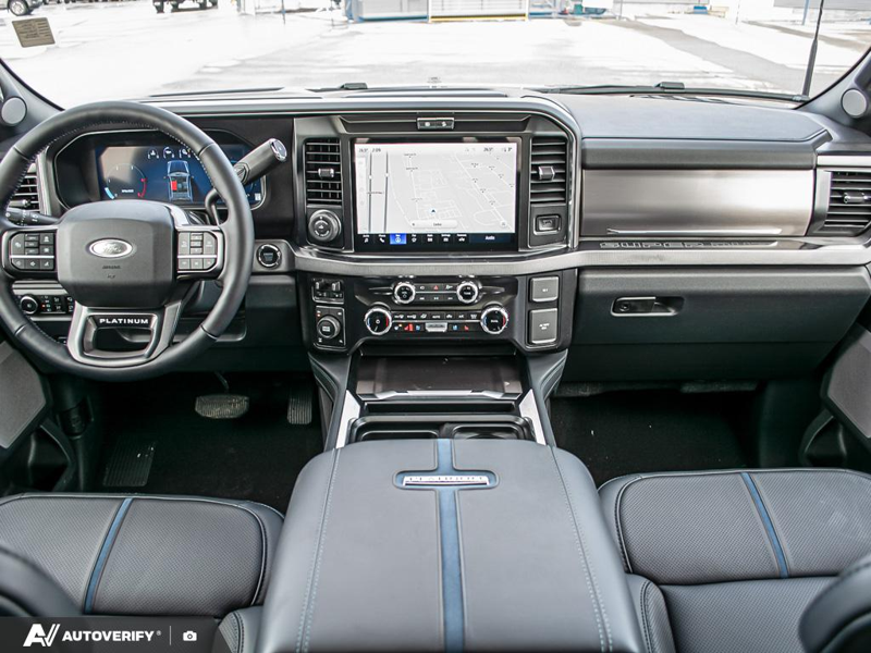 NEW 2026 Ford F-350 Super Duty Platinum - Agate Black Exterior / BLACK ONYX/BLUE LEATHER Interior - $120,261 - Stock #D60311 - VIN 1FT8W3BT6TED85081 - Photo 26