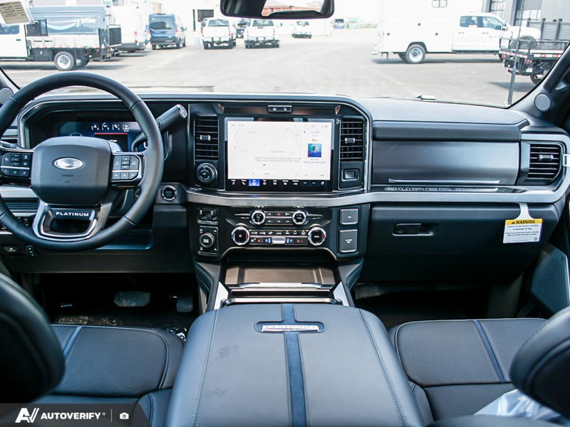 NEW 2026 Ford F-350 Super Duty Platinum - Argon Blue Metallic Exterior / BLACK ONYX/BLUE LEATHER Interior - $115,636 - Stock #D60599 - VIN 1FT8W3BT6TEE88940 - Photo 26