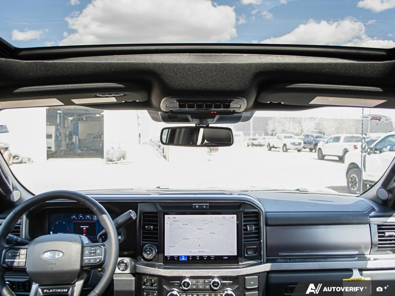 NEW 2026 Ford F-350 Super Duty Platinum Tremor - Agate Black Exterior / BLACK ONYX/BLUE LEATHER Interior - $141,353 - Stock #E60283 - VIN 1FT8W3BM8TED60496 - Photo 27