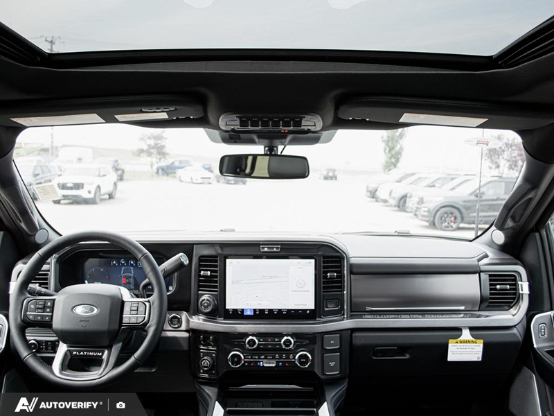 NEW 2026 Ford F-350 Super Duty Platinum - Agate Black Metallic Exterior / BLACK ONYX/PLATINUM BLUE, UNIQUE PLATINUM LEATHER 40/CONSOLE/40 Interior - $121,938 - Stock #D60753 - VIN 1FT8W3BMXTEE03297 - Photo 27