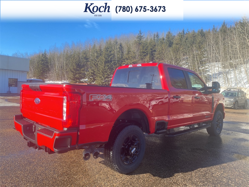 NEW 2026 Ford F-350 Super Duty XL - Race Red Exterior / MEDIUM DARK SLATE CLOTH Interior - $94,724 - Stock #A26110 - VIN 1FT8W3BT2TEE00305 - Photo 2