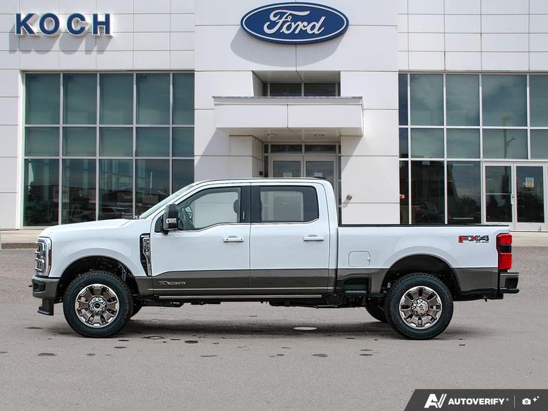 NEW 2026 Ford F-350 Super Duty King Ranch - Oxford White/marsh Grey Exterior / JAVA LEATHER Interior - $122,662 - Stock #E60467 - VIN 1FT8W3BT1TEE00845 - Photo 3