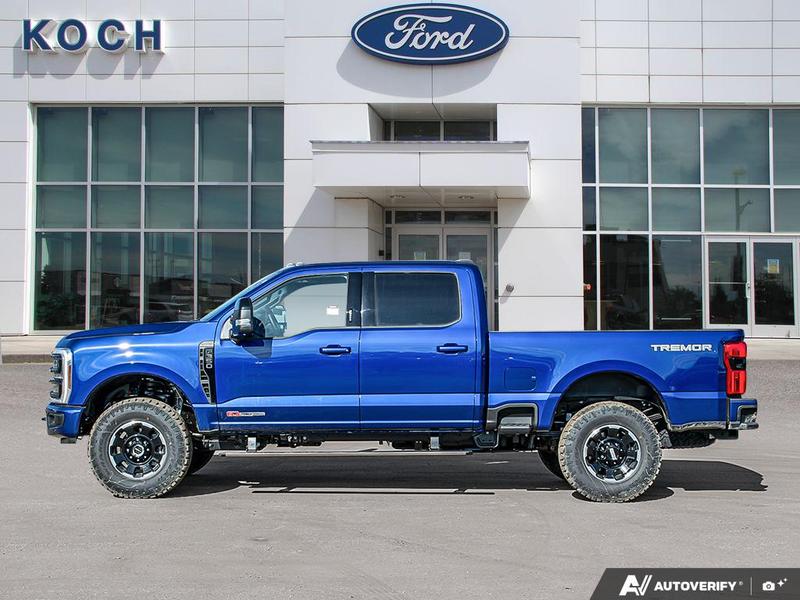 NEW 2026 Ford F-350 Super Duty Platinum - Argon Blue Metallic Exterior / BLACK ONYX/BLUE LEATHER Interior - $135,503 - Stock #E60534 - VIN 1FT8W3BMXTEE28331 - Photo 3