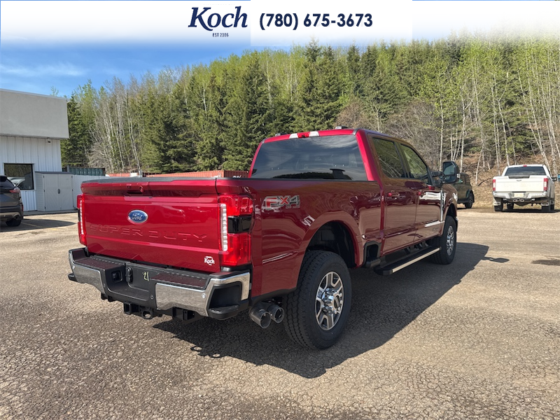 NEW 2026 Ford F-350 Super Duty Lariat - Ruby Red Tri-coat Metallic Exterior / BAJA LEATHER TRIM Interior - $111,368 - Stock #A26175 - VIN 1FT8W3BTXTEE58100 - Photo 2