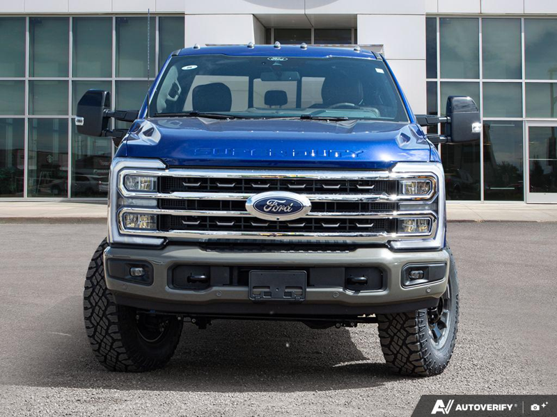 NEW 2026 Ford F-350 Super Duty King Ranch Tremor - Argon Blue/marsh Grey Exterior / JAVA LEATHER Interior - $128,517 - Stock #E60597 - VIN 1FT8W3BM6TEE28133 - Photo 2