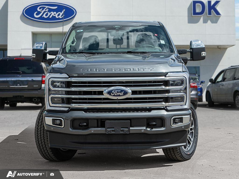 NEW 2026 Ford F-350 Super Duty Platinum - Carbonized Grey Metallic Exterior / SMOKED TRUFFLE LEATHER Interior - $128,506 - Stock #D60451 - VIN 1FT8W3BM2TEE31708 - Photo 2